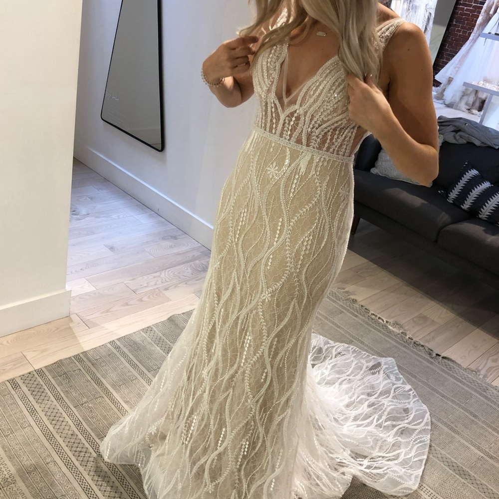 Wedding dress never worn or altered